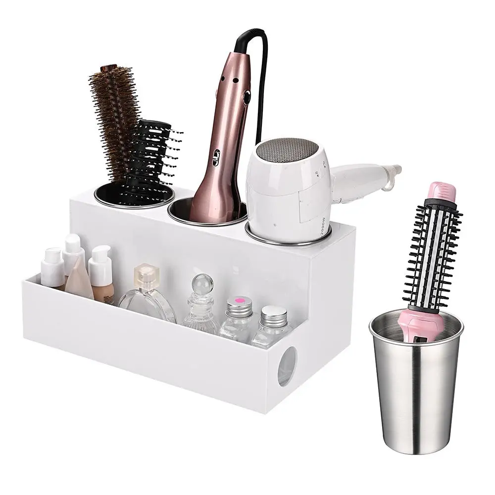 Yescom Hair Dryer Holder Wall Mount Acrylic 1