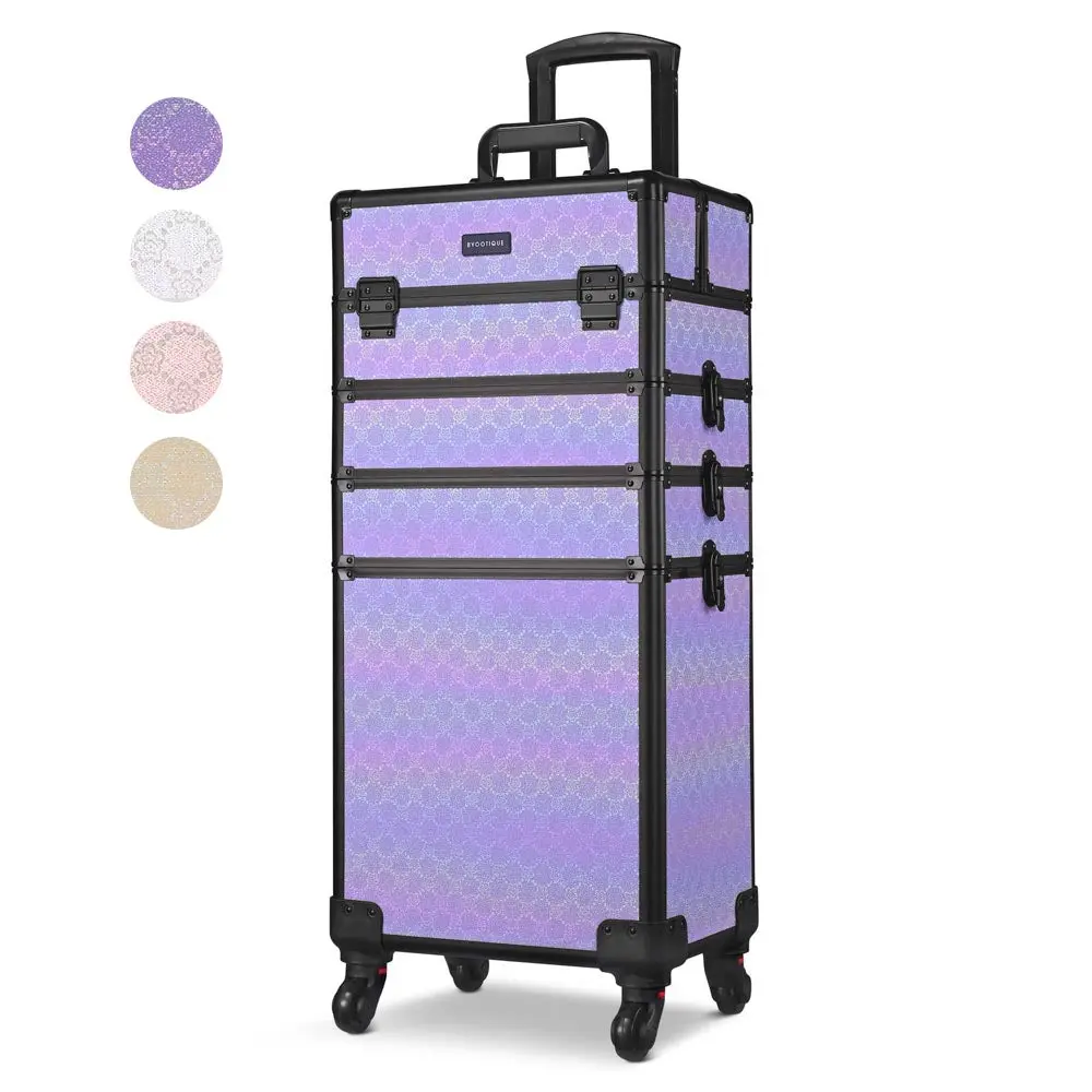 Byootique Rolling Makeup Case Forgetmenot Artist Travel Case 1