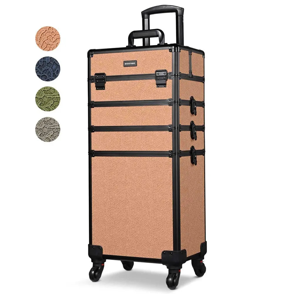 Byootique Rolling Makeup Case Rococo Artist Travel Case 1