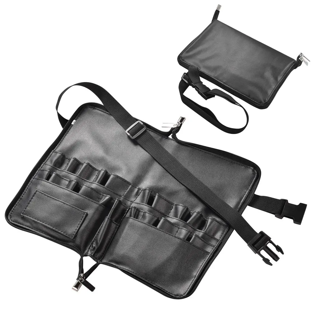 Byootique 2 In 1 Makeup Brush Belt Pvc 24 Slots Double Zipper 1