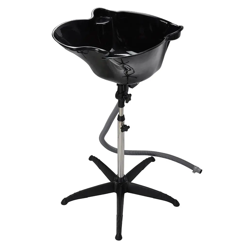 Yescom Deep Shampoo Bowl Salon Hair Basin Adjustable Black 1