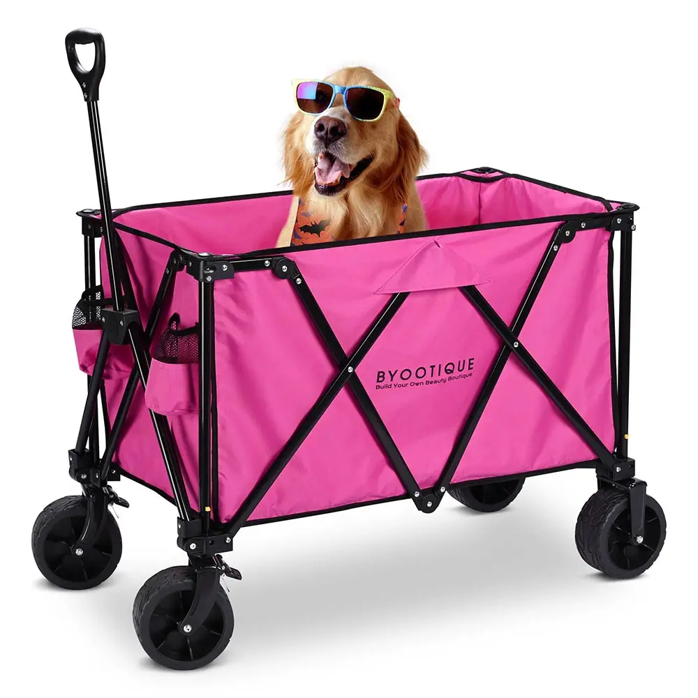 Byootique 225L Foldable Wagon Heavy Duty Collapsible Utility Cart 1