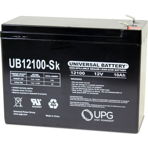 12V 10Ah F2 Battery 1
