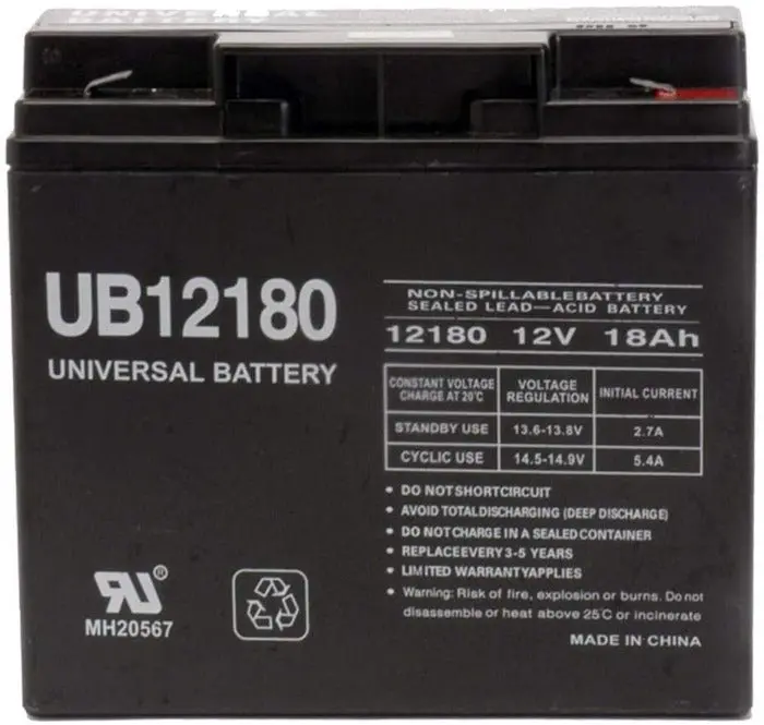 12V 18Ah Battery Sla - F2 (Universal And Scooter) 1