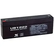12V 2.2Ah Battery Sla Bw1222 1