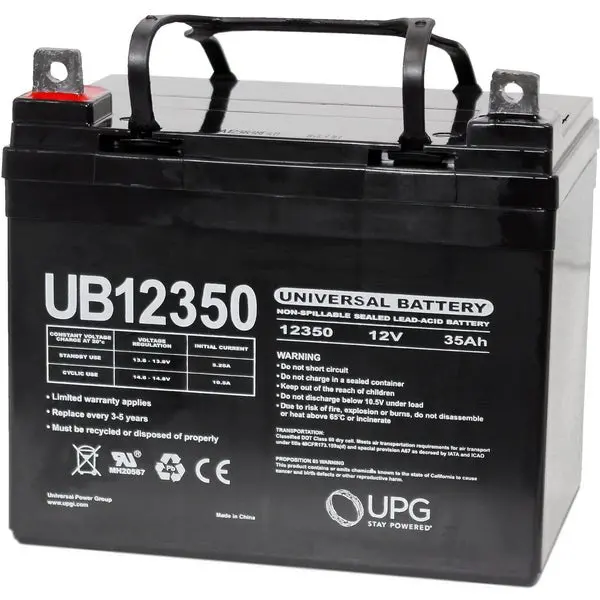 12V 35Ah Lead Acid Mediacl Mobility Battery 1