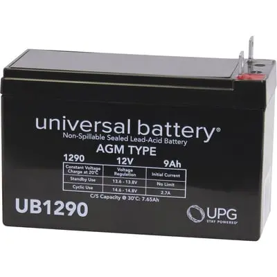 12V 9Ah Nut And Bolt Agm Battery 1