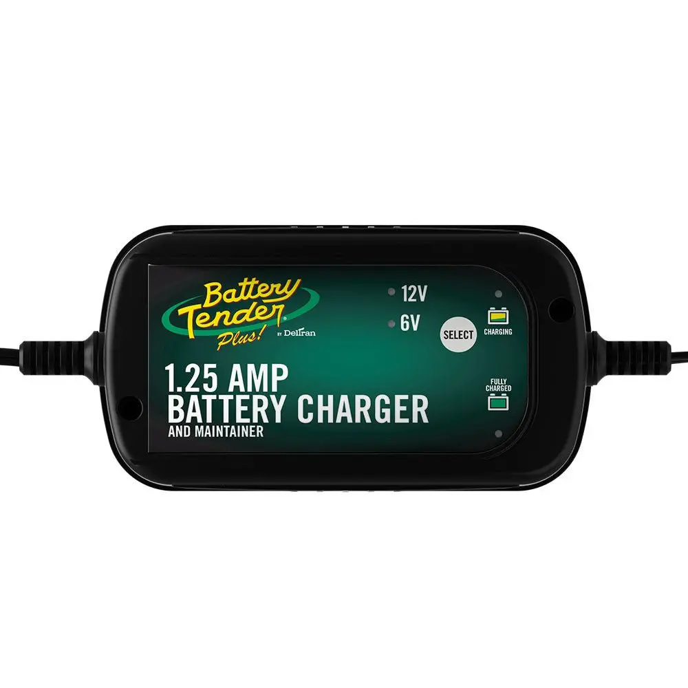 12V Or 6V Smart Battery Charger 1.25 Amp Battery Charger Battery Tender 022-0211-Dl-Wh 1