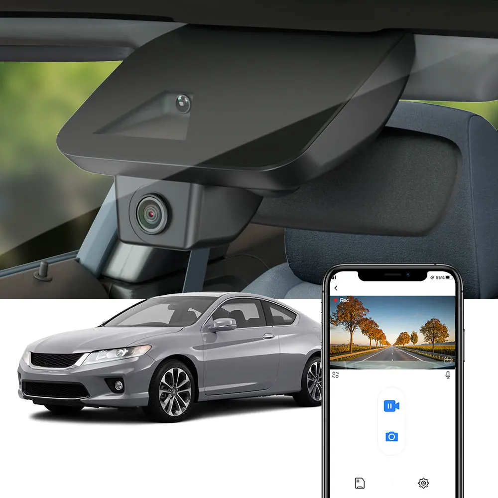 Fitcamx Dash Cam For Honda Accord 2013-2015 1