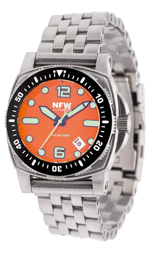 The New Shumate Diver 15620 - Brushed Steel 1