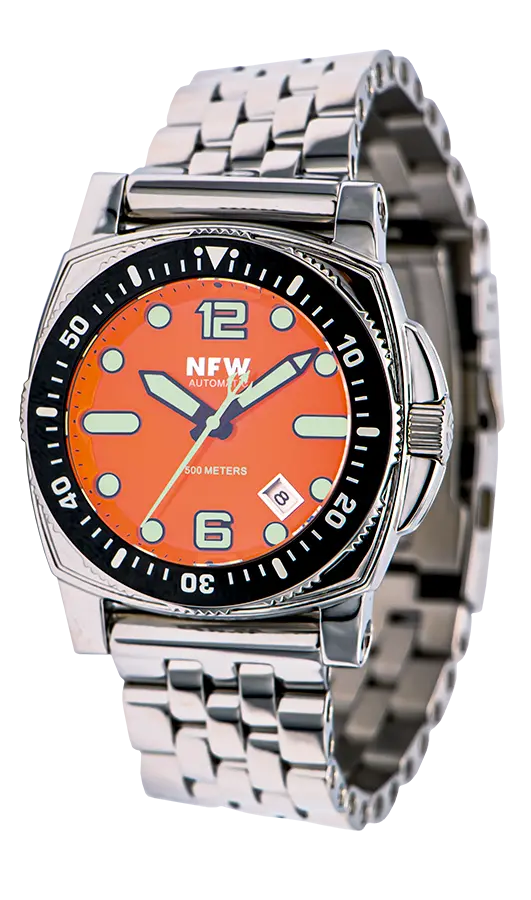 The New Shumate Diver 15620 - Polished Steel 1