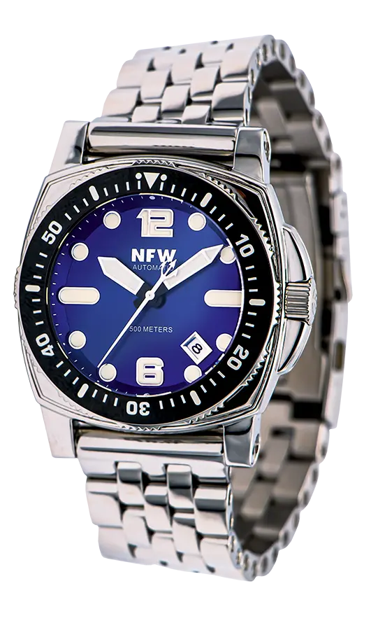 The New Shumate Diver 15820 - Polished Steel 1