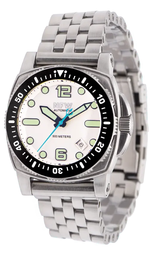 The Shumate Diver 15920 - Brushed Steel 1