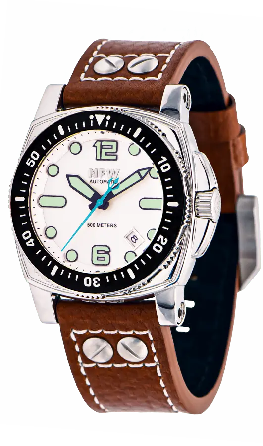 The Shumate Diver 15920 - Polished Steel 2