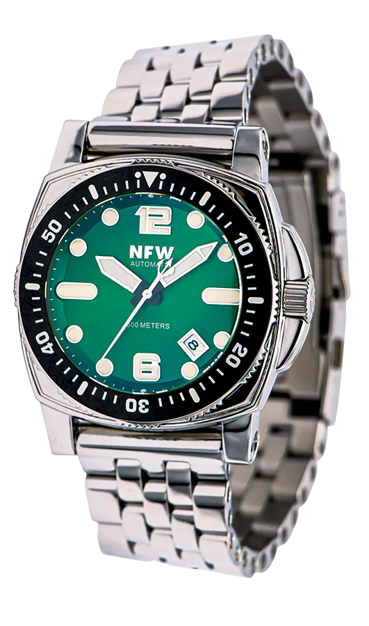 The New Shumate Diver 16020 - Polished Steel 1