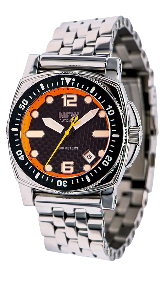 The New Shumate Diver 16120 - Polished Steel 1