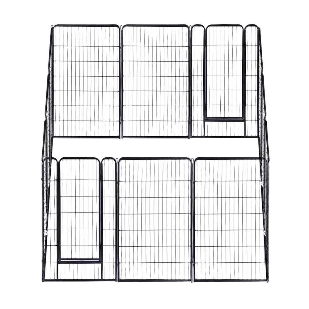 Yescom Heavy Duty Dog Playpen 48" Tall 12-Panel Puppy Pen Metal 1