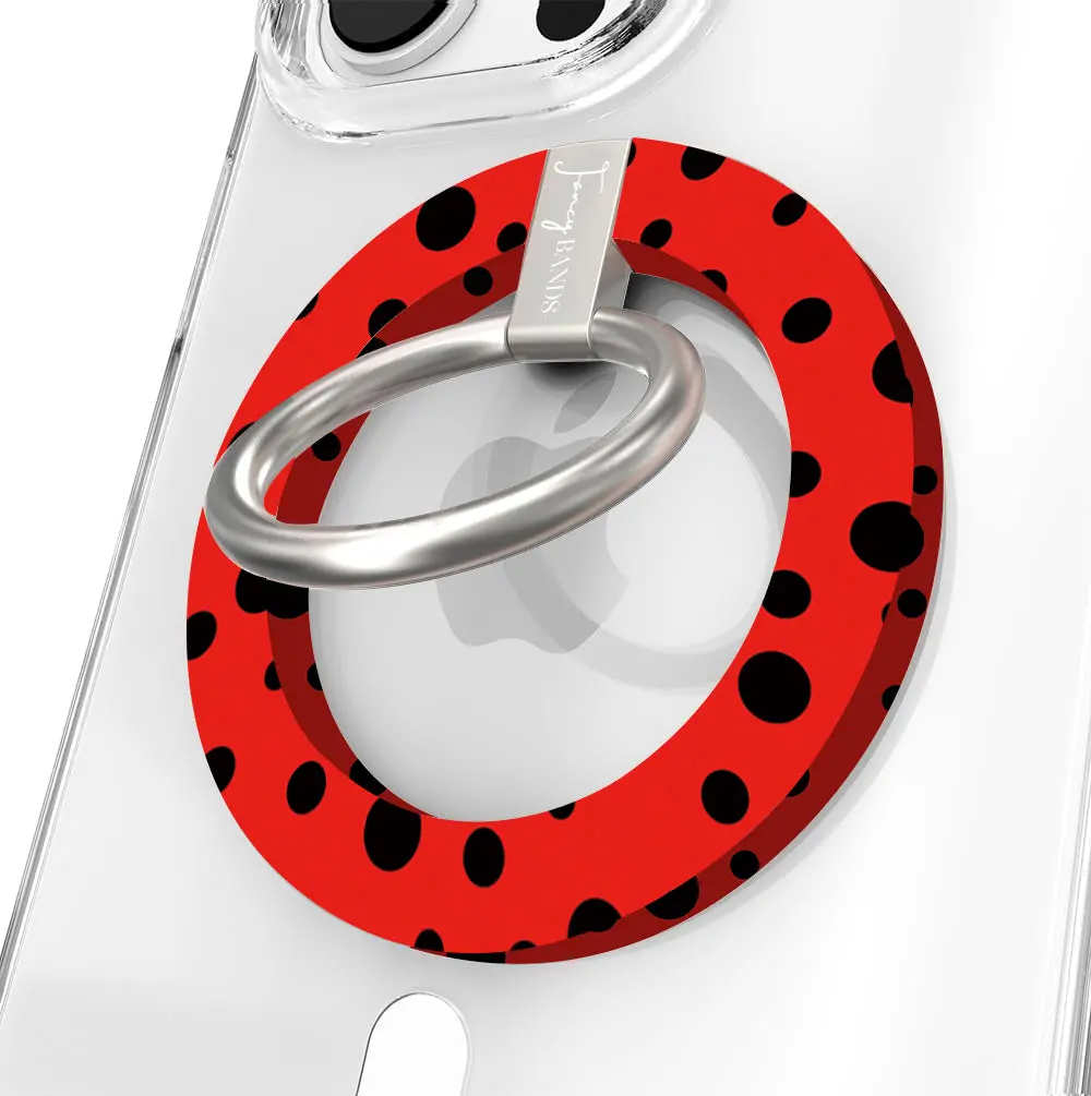 Ladybug Hold It Fancy Magsafe Grip Ring 1