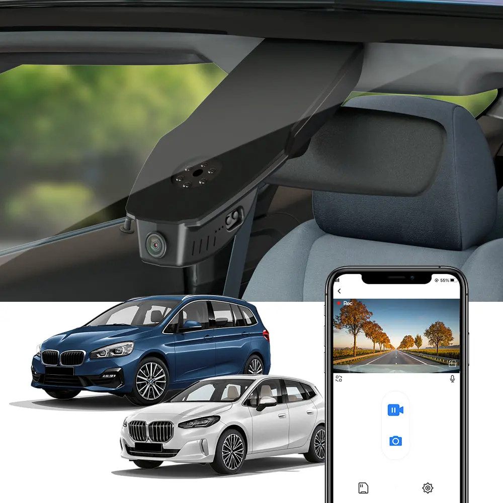 Fitcamx Dash Cam For Bmw 2 Series Gran Tourer And Active Tourer F45 F46 2016-2022 1