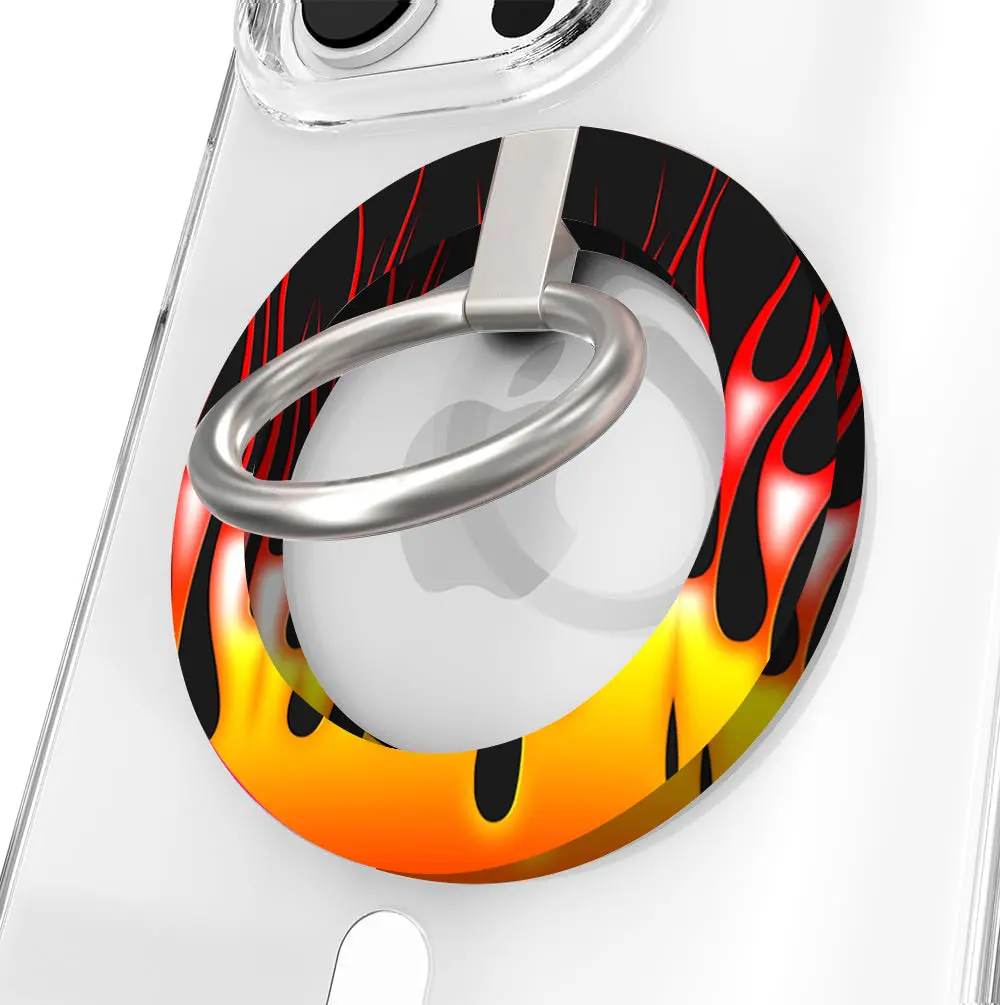 Hot Rod Flame Hold It Fancy Magsafe Grip Ring 1