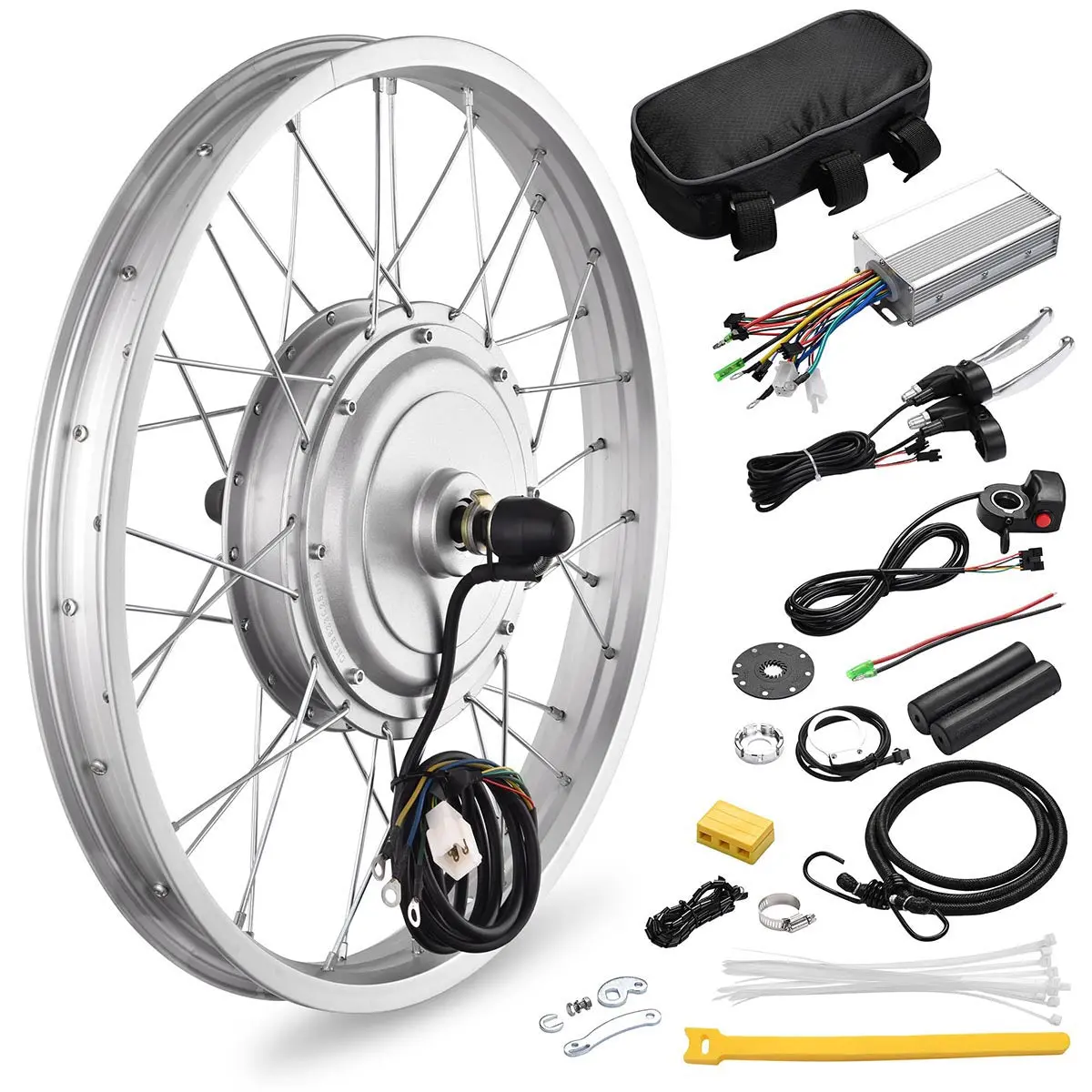 Yescom 24" Front Wheel Electric Bicycle Motor Kit 36V 750W 1