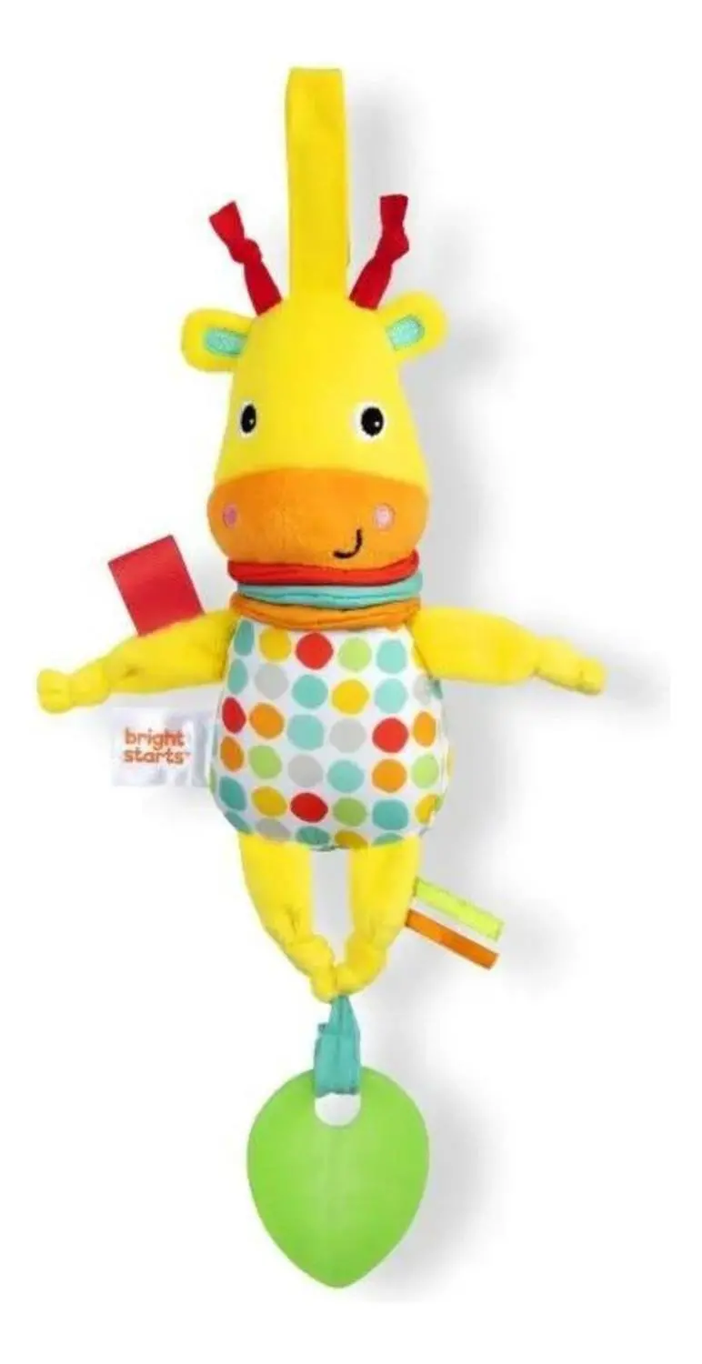Juguete Mordedera Musical Pull, Play & Boogie Jirafa 13088 - Bright Starts 1