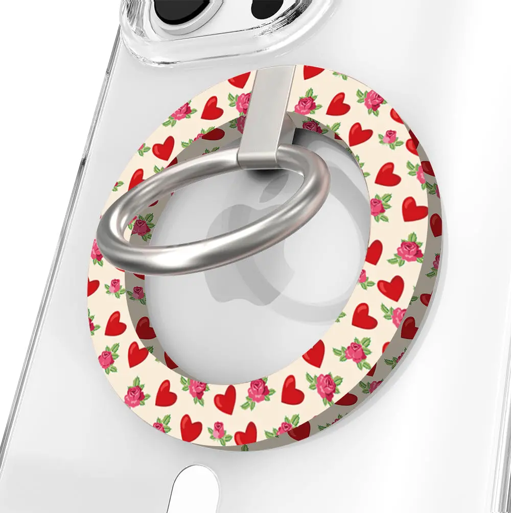 Sweetheart Blooms Hold It Fancy Magsafe Grip Ring 1