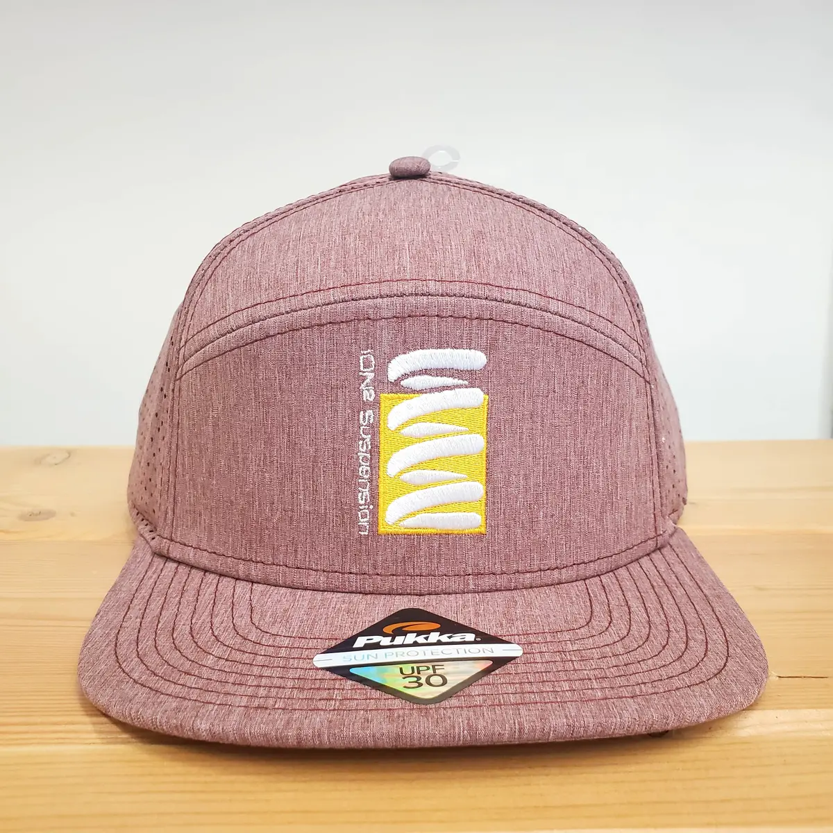 Ion² Suspension Pukka Tradesman Hat - Maroon Heather 1