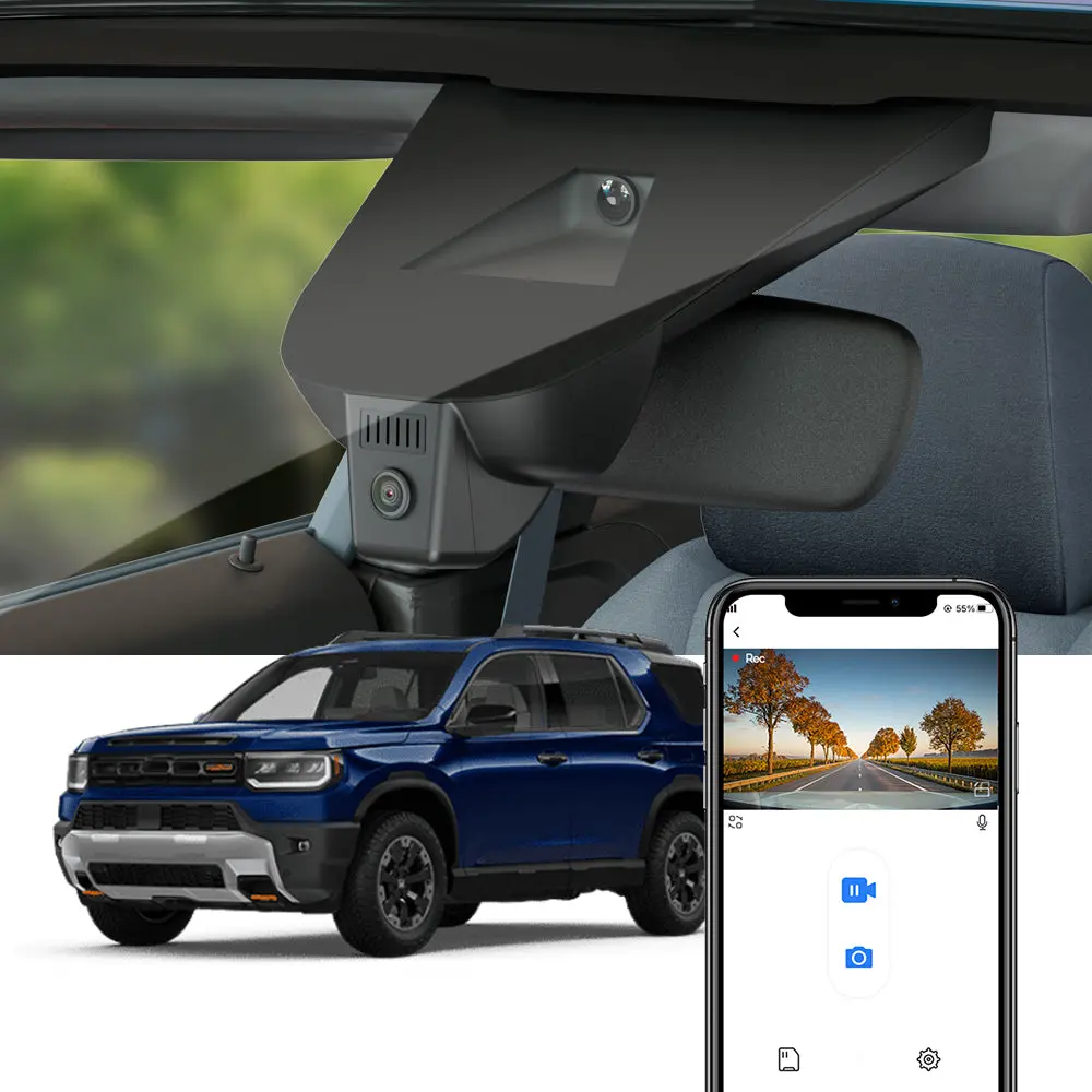 Fitcamx Dash Cam For 2026 Honda Passport 1