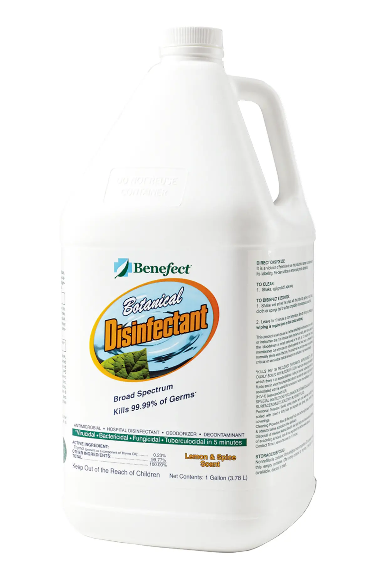 Benefect Botanical Disinfectant (You Choose) 1