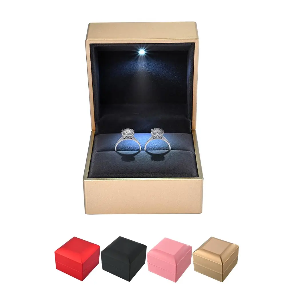 Yescom Engagement Ring Box With Light 1