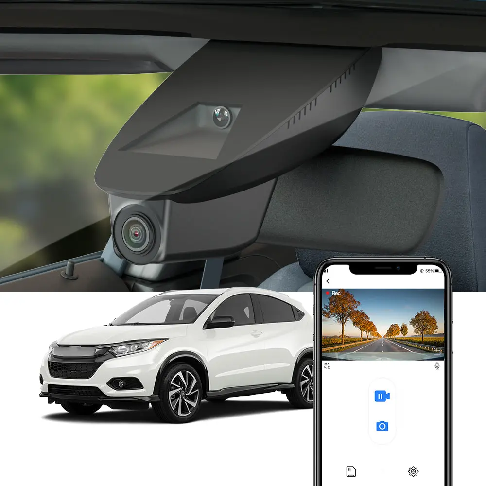 Fitcamx Dash Cam For Honda Hr-V 2019-2022 1