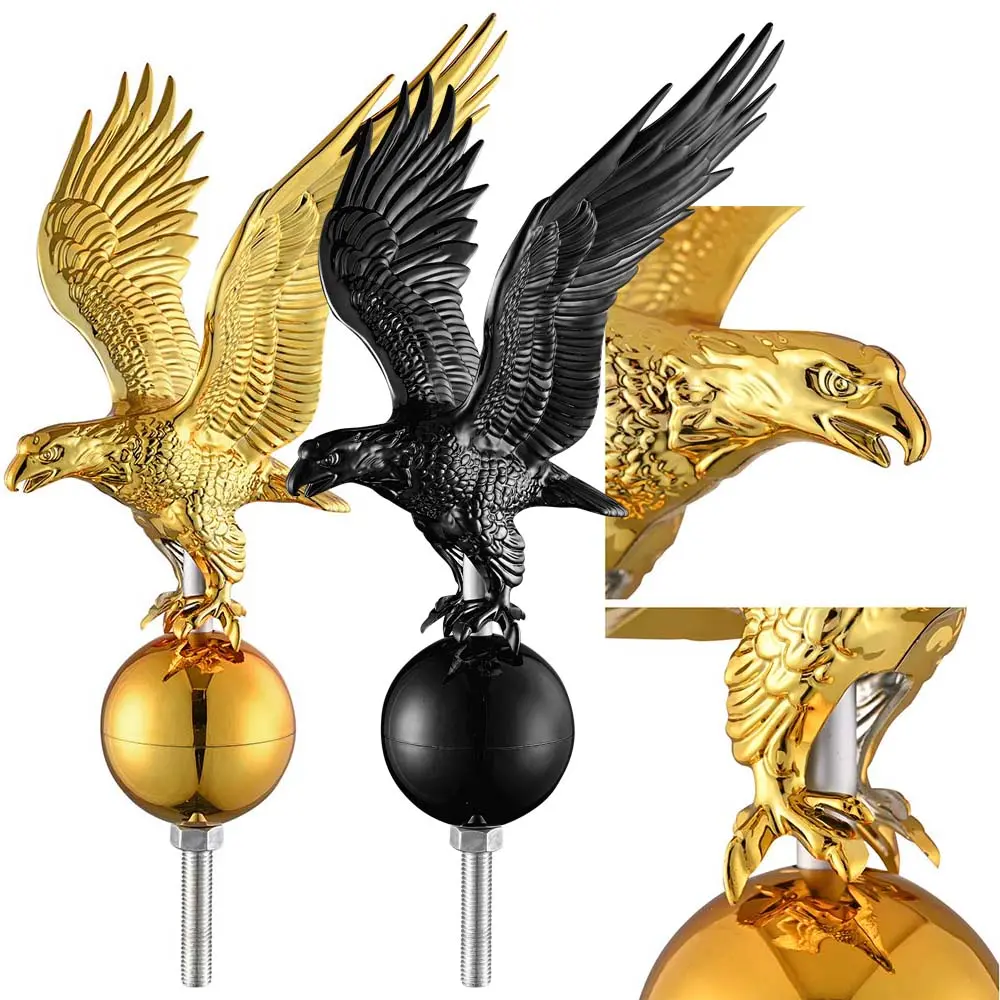 Yescom Regal Eagle Flag Pole Topper And Ball 1
