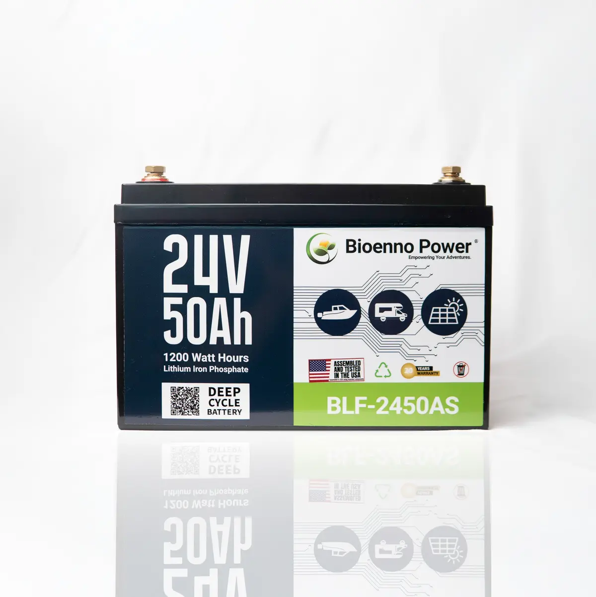 24V, 50Ah Lfp Battery (Abs, Blf-2450As) 1