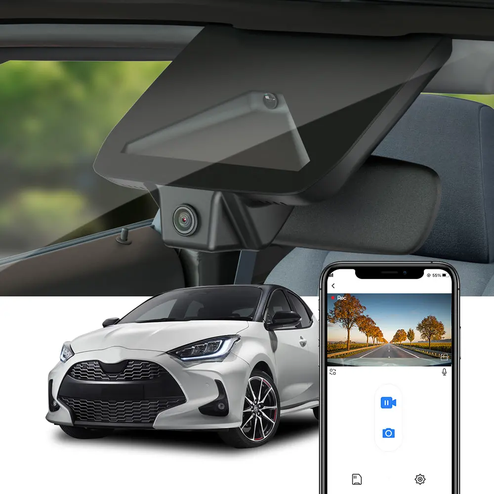 Fitcamx Dash Cam For Toyota Yaris And Yaris Cross 2024-2026 1