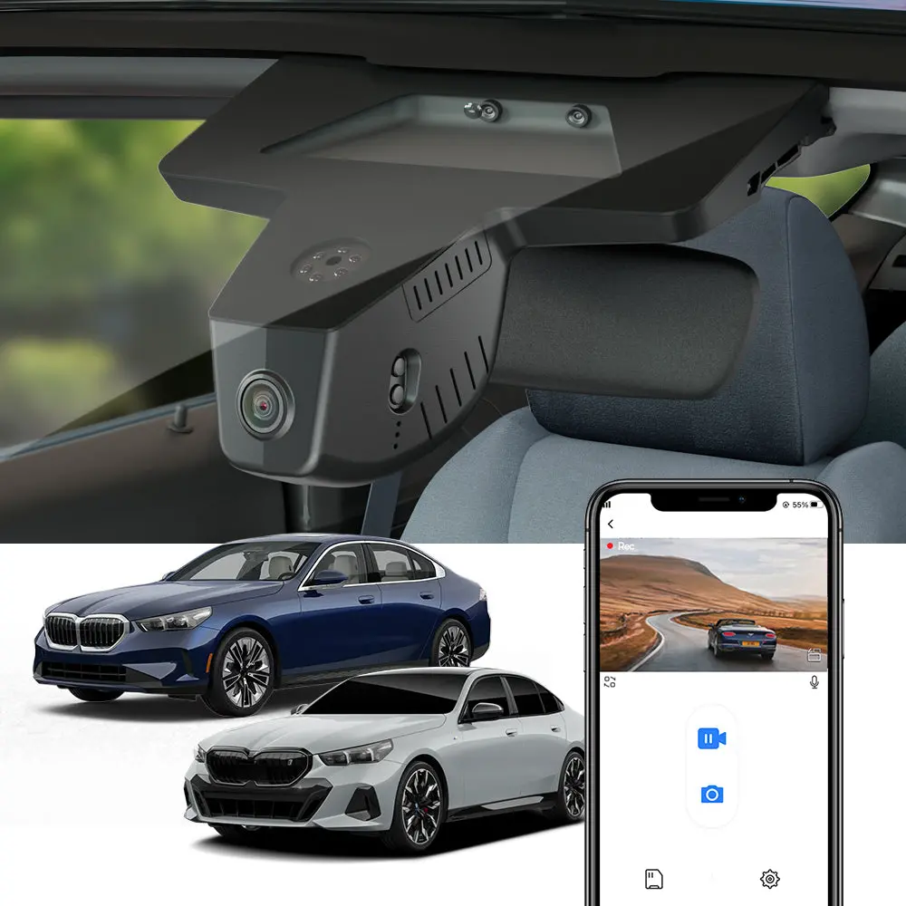 Fitcamx Dash Cam For Bmw 5 Series 530I 540I I5 2024-2026 (G60) 1