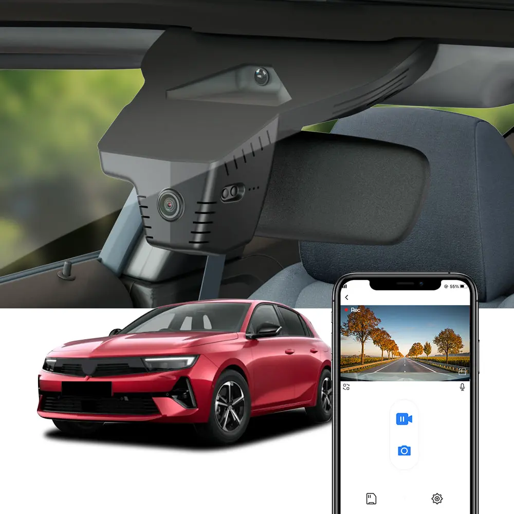 Fitcamx Dash Cam For Opel Astra L, Astra-E, 2024 2025 1