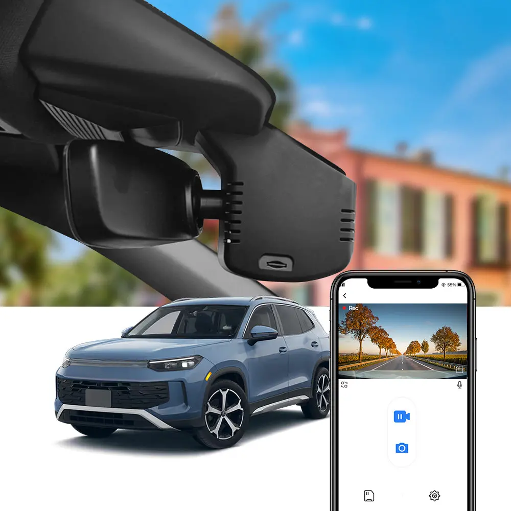 Fitcamx Dash Cam For Volkswagen Tiguan Mk3 2024-2026 1