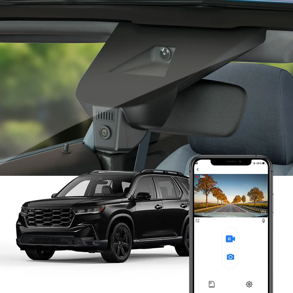 Fitcamx Dash Cam For Honda Pilot 2023-2026 1
