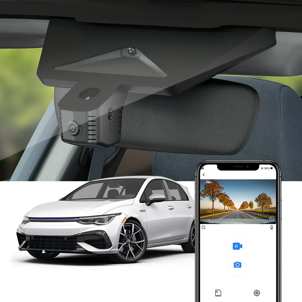 Fitcamx Dash Cam For Volkswagen Vw Golf R Mk8.5 2025 2026 1