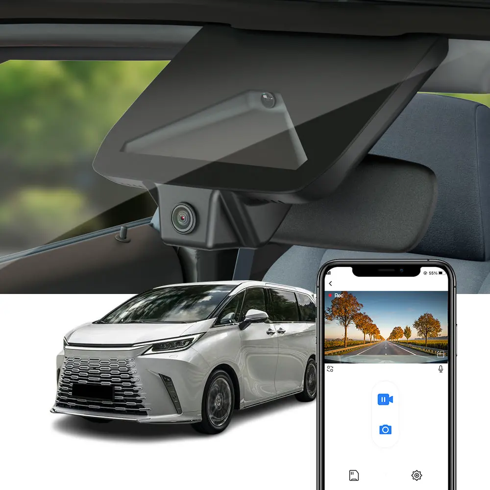 Fitcamx Dash Cam For Lexus Lm (Aw10) 2023-2025 1