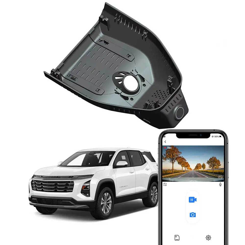 Fitcamx Dash Cam For Chevrolet Chevy Equinox (Gas-Powered, Not Electric) 2025-2026 1