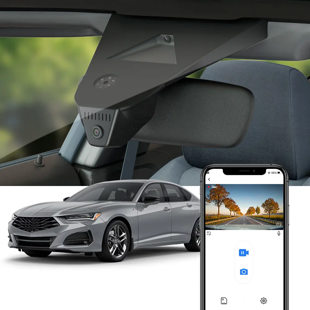 Fitcamx Dash Cam For Acura Tlx 2024-2025 1