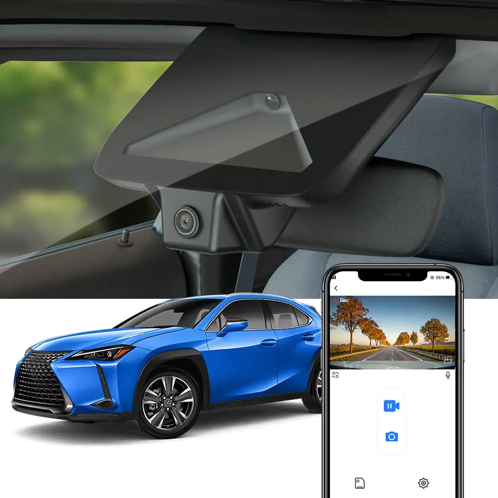 Fitcamx Dash Cam For Lexus Ux 2024-2026 1