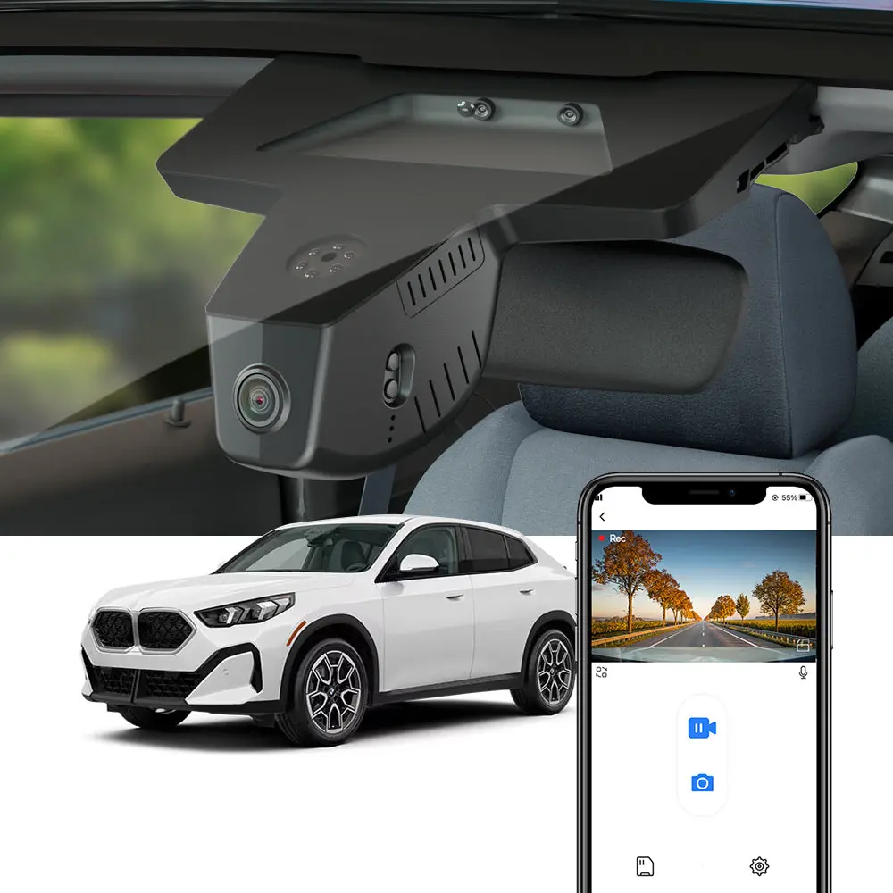 Fitcamx Dash Cam For Bmw X2 (U10) 2024-2026 1
