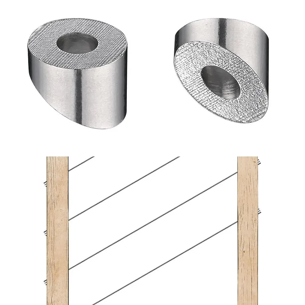 Yescom 30X 1/4" Angled Beveled Washers 30 Degree 316 Stainless Steel 1