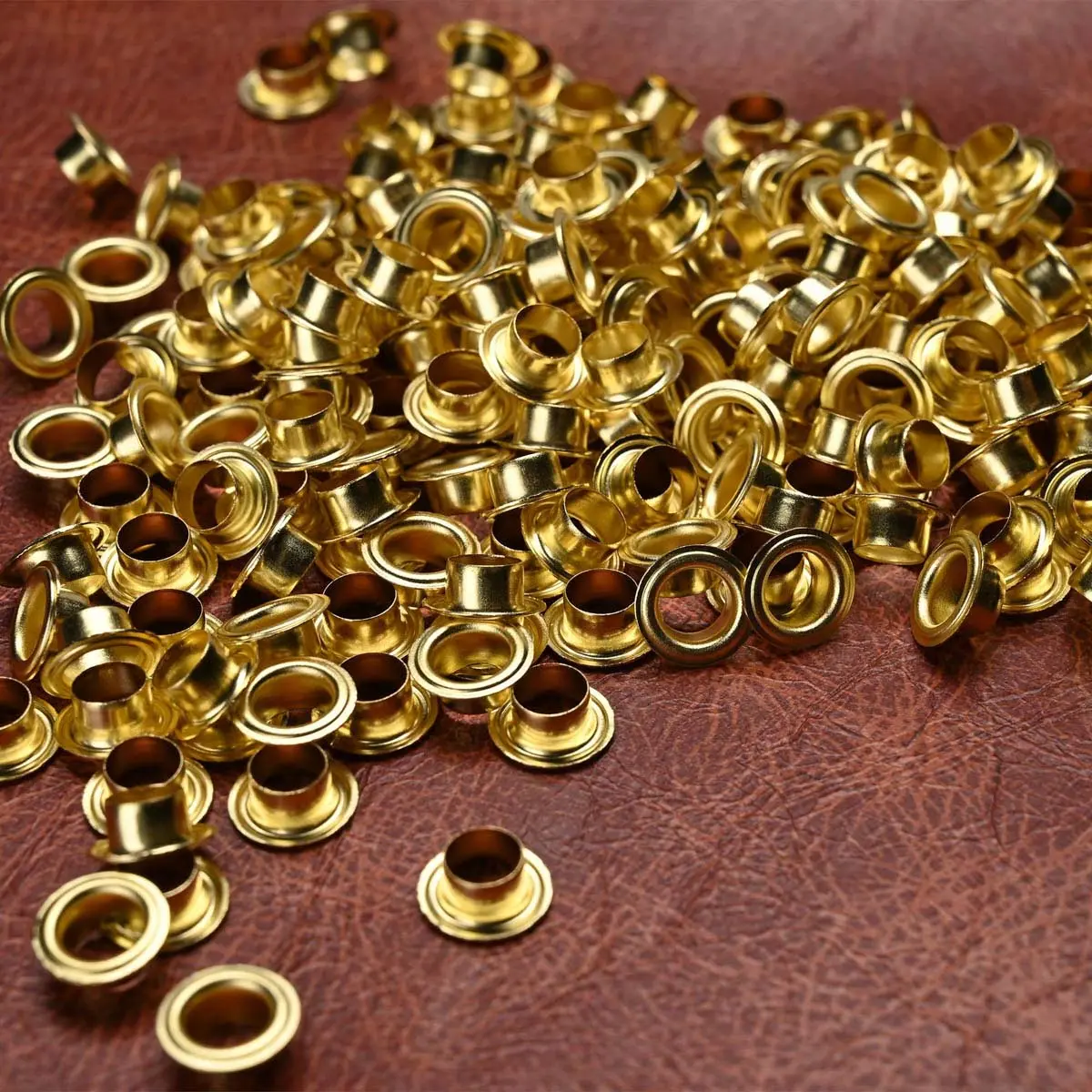 Yescom Copper Brass Grommet & Washer Eyelets(1/2", 3/8", 7/32" Options) 1