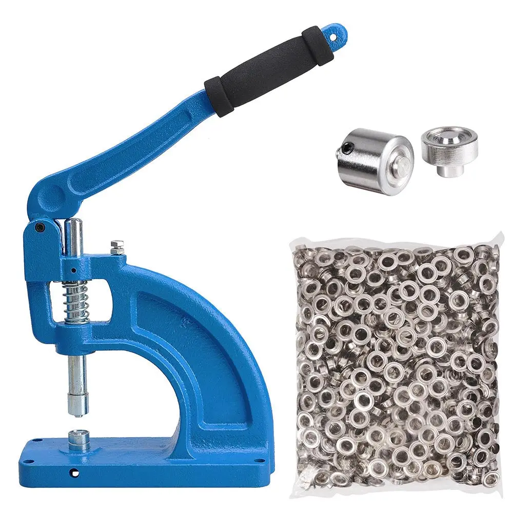 Yescom Grommets Tool Machine With #2 Dies 600Pcs 1