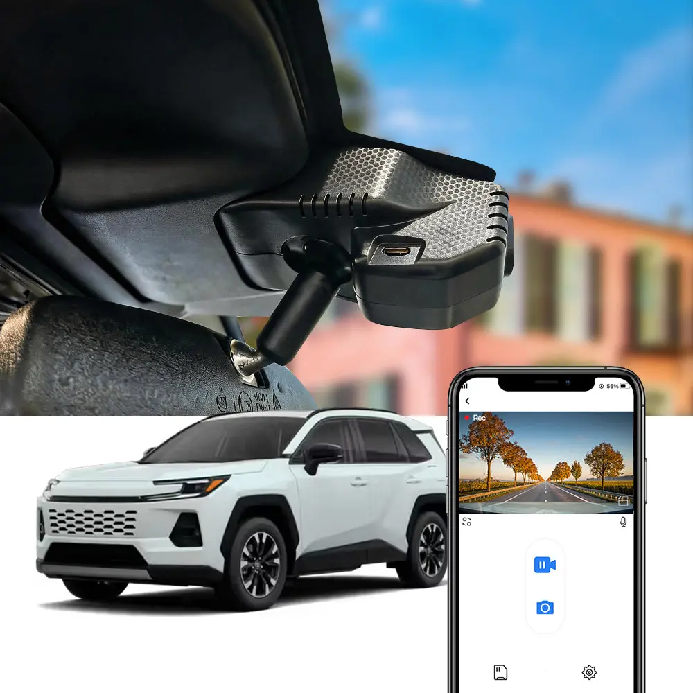 Fitcamx Dash Cam For 2026 Toyota Rav4 (6Th Gen) 1