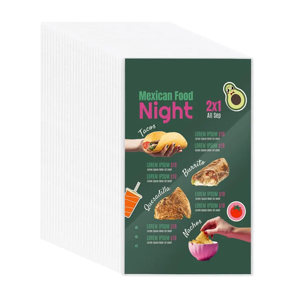 Yescom 8.5X14 Menu Covers Set(30) 2-View 1